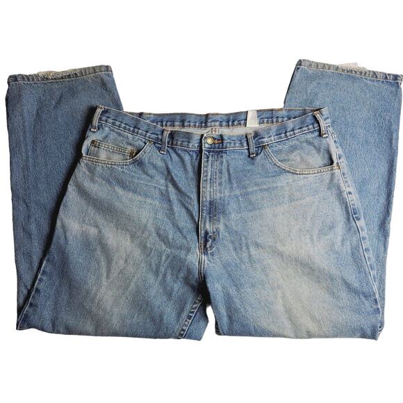 Berne Men's Denim Jeans Size 40x30 Zipper Pants - Picture 2 of 7